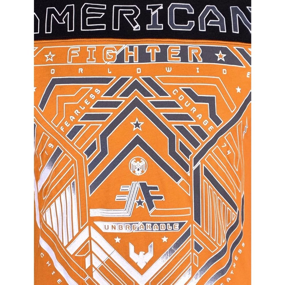 AMERICAN FIGHTER Men's T-Shirt L/S NOBLE TEE - Picture 4 of 9